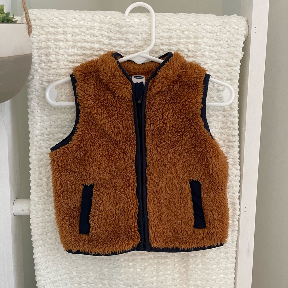 Infant Boys Faux Fur Vest